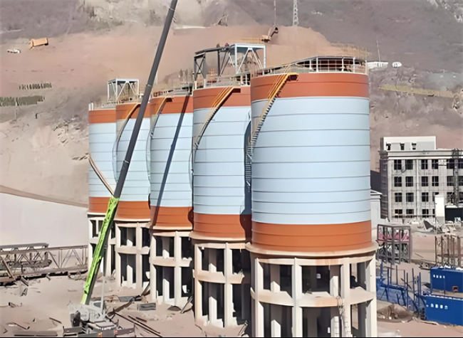 巫溪高架钢板仓